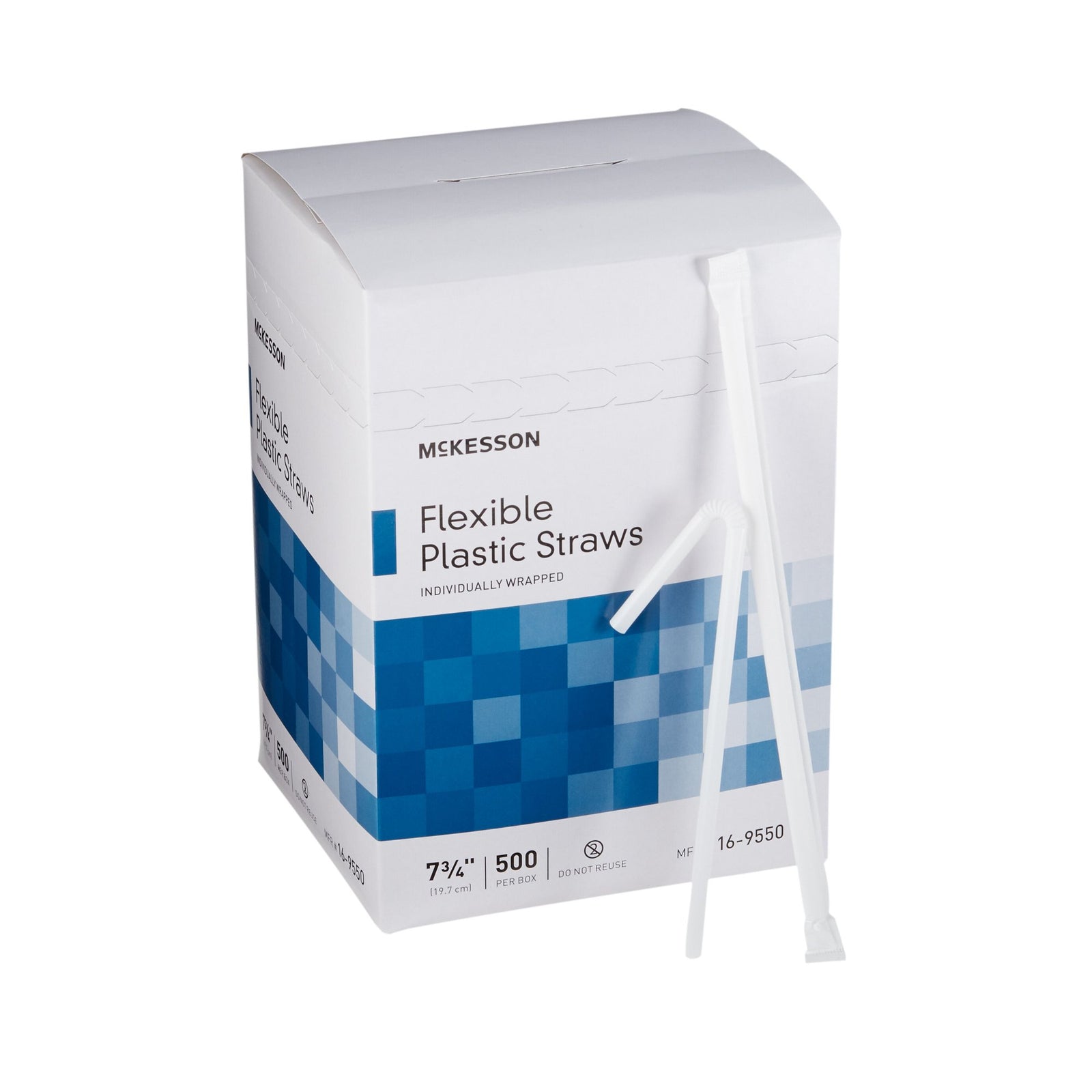 McKesson Flexible Drinking Straw