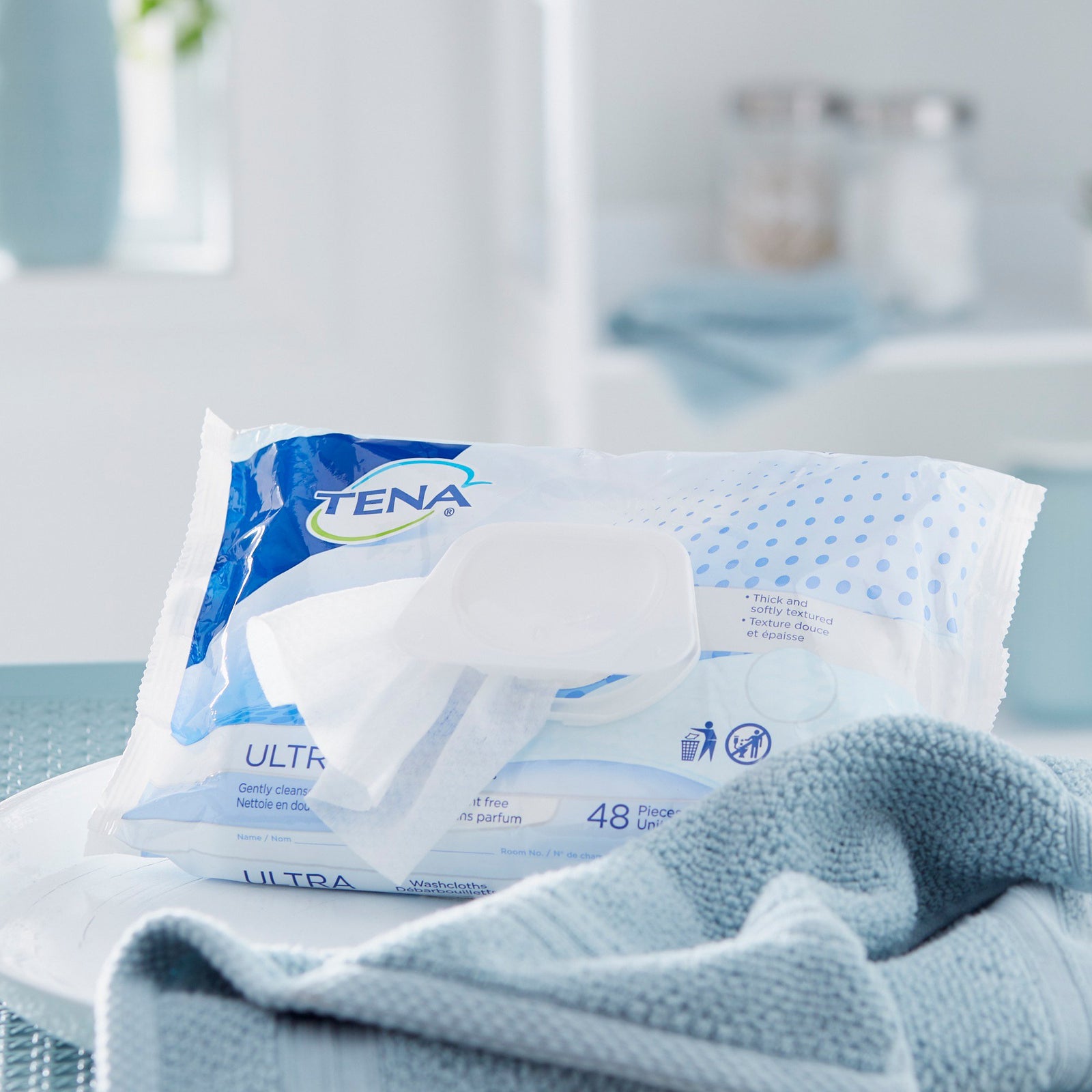 TENA ProSkin Ultra Rinse-Free Bath Wipe