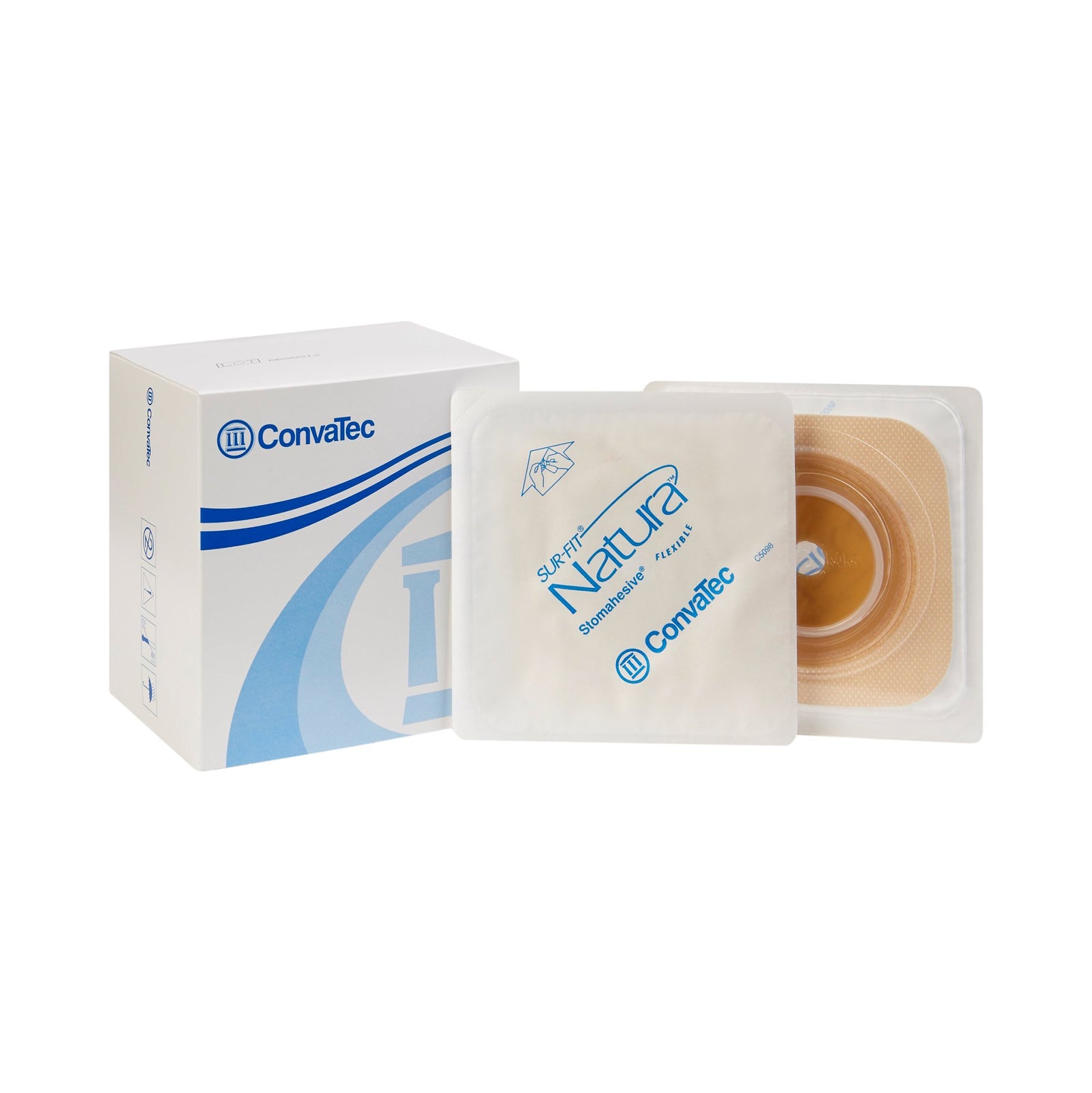 Sur-Fit Natura Colostomy Barrier With 1 1/8 Inch Stoma Opening