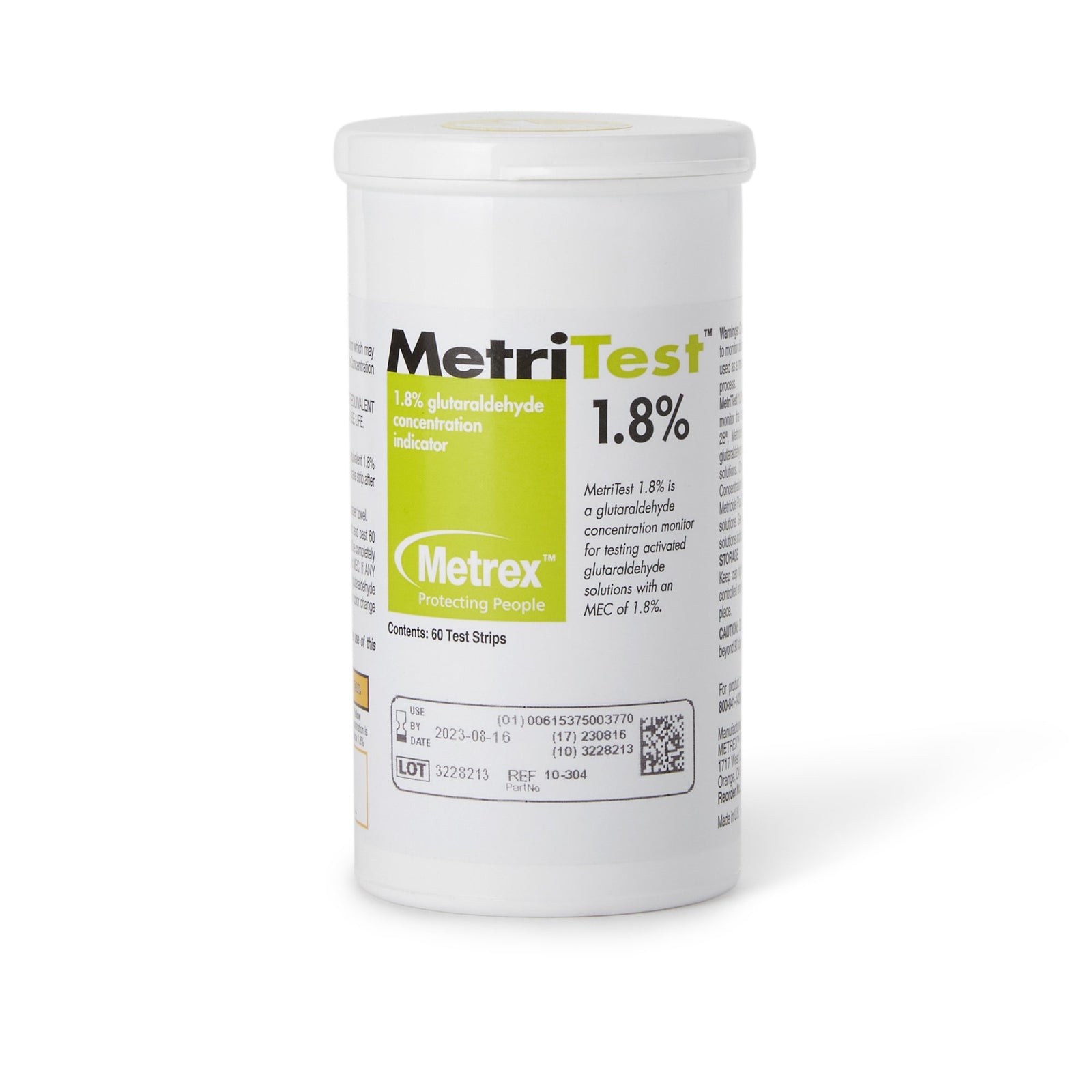 MetriTest 1.8% Glutaraldehyde Concentration Indicator