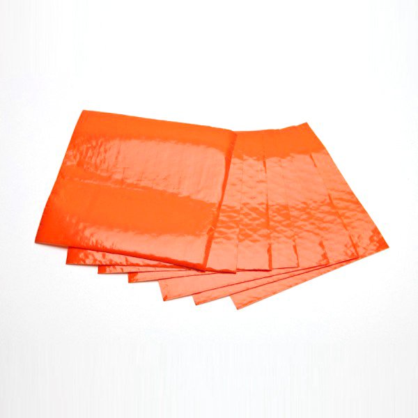 Bio-Screen Orange/White Cellullose/Polyethylene Wipes (16x16") & (4x4") Disposable