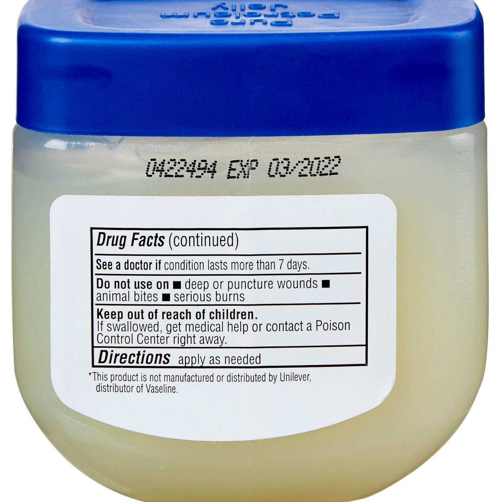 sunmark Petroleum Jelly Skin Protectant