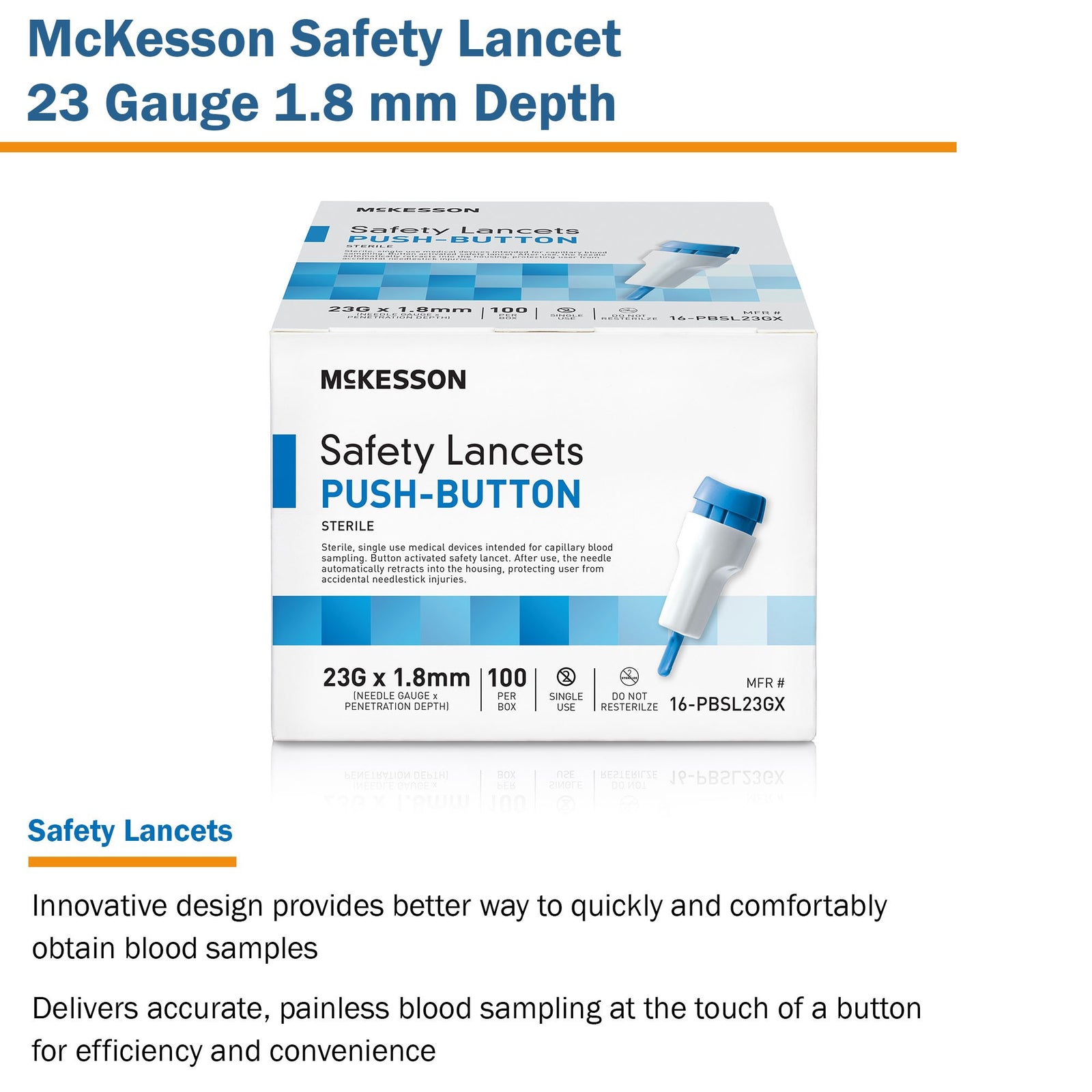 McKesson Brand Safety Lancet