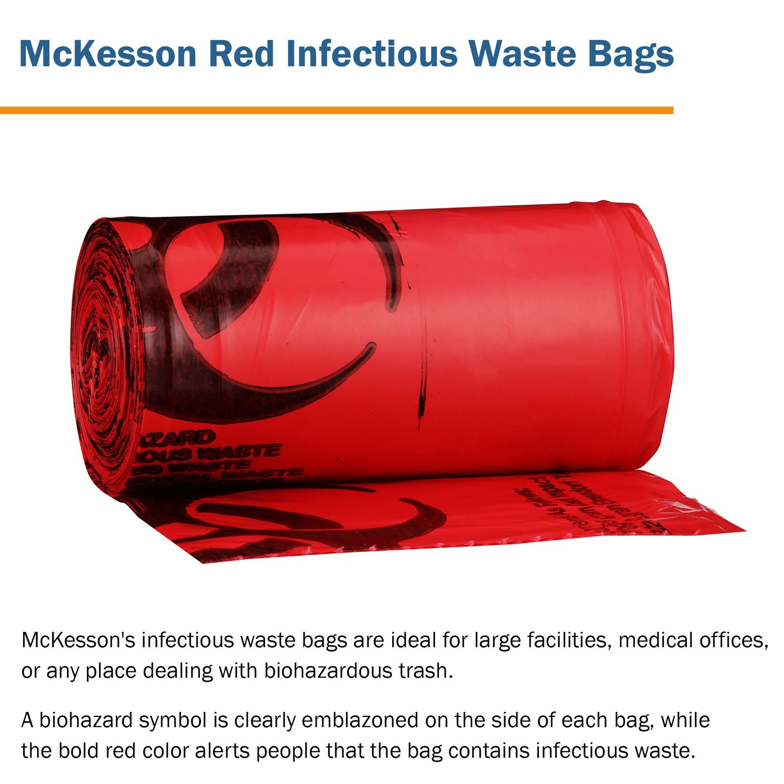 McKesson Infectious Waste Bag