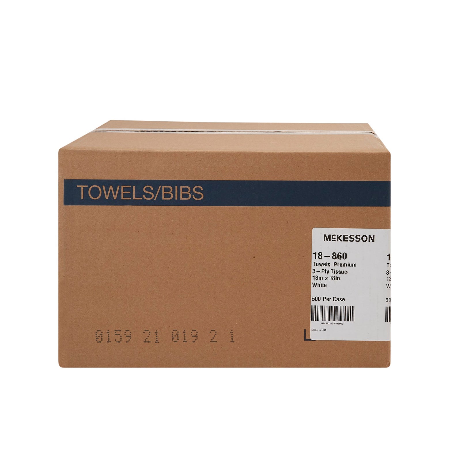McKesson Nonsterile White Procedure Towels