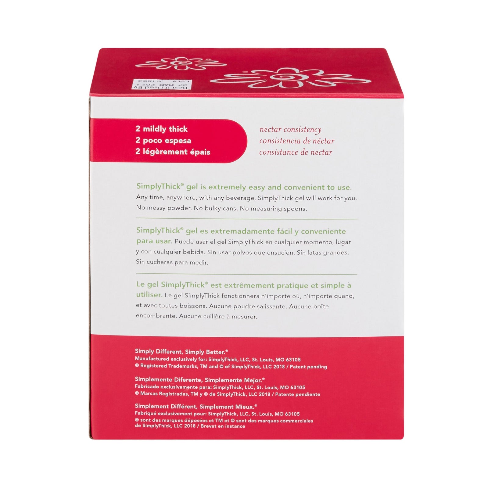 SimplyThick Easy Mix Food And Beverage Thickener
