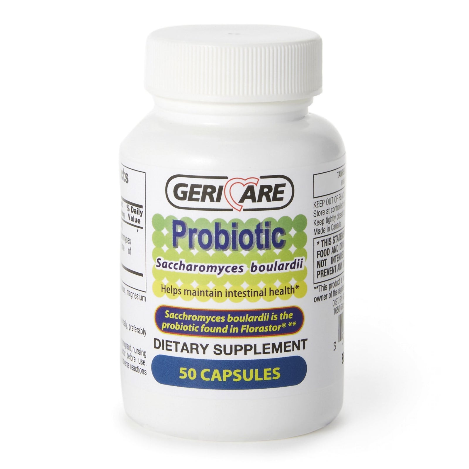 Geri-Care Extra Strength Probiotic Digestive Support Dietary Supplement