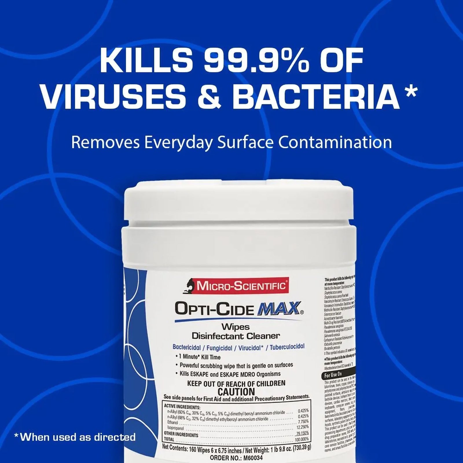 Opti-Cide Max Wipes Disinfectant Cleaner