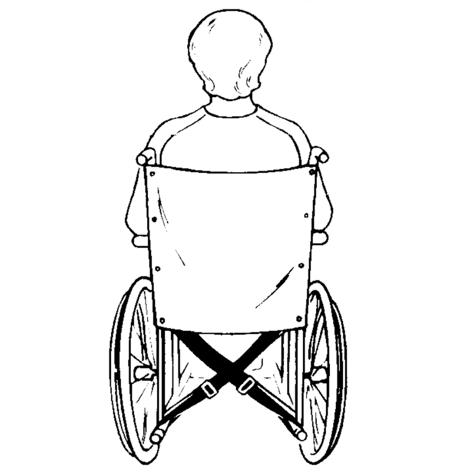 Econo-Belt Wheelchair Safety Belt