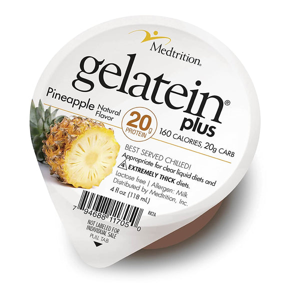 Gelatein® Plus Pineapple Oral Supplement, 4 oz. Cup