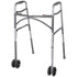 McKesson Bariatric Folding Walker Adjustable Height