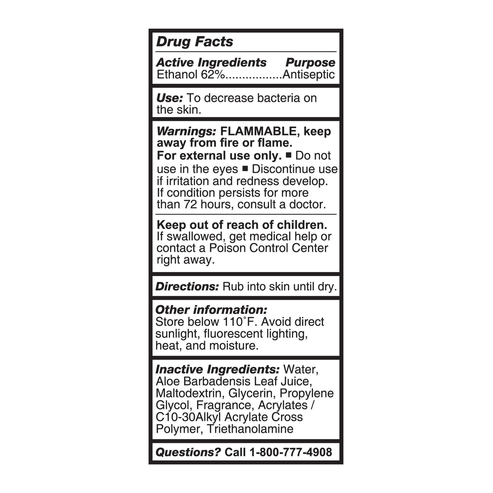 McKesson Hand Sanitizer With Aloe