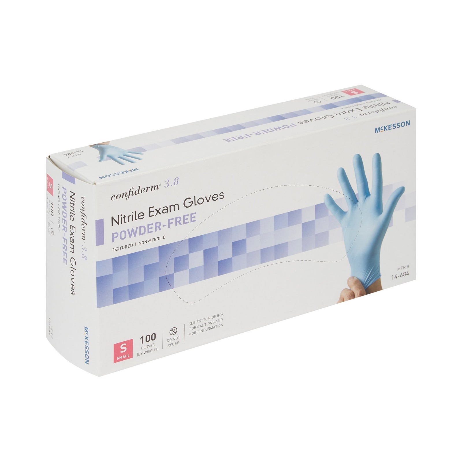 McKesson Confiderm 3.8 Nitrile Exam Glove