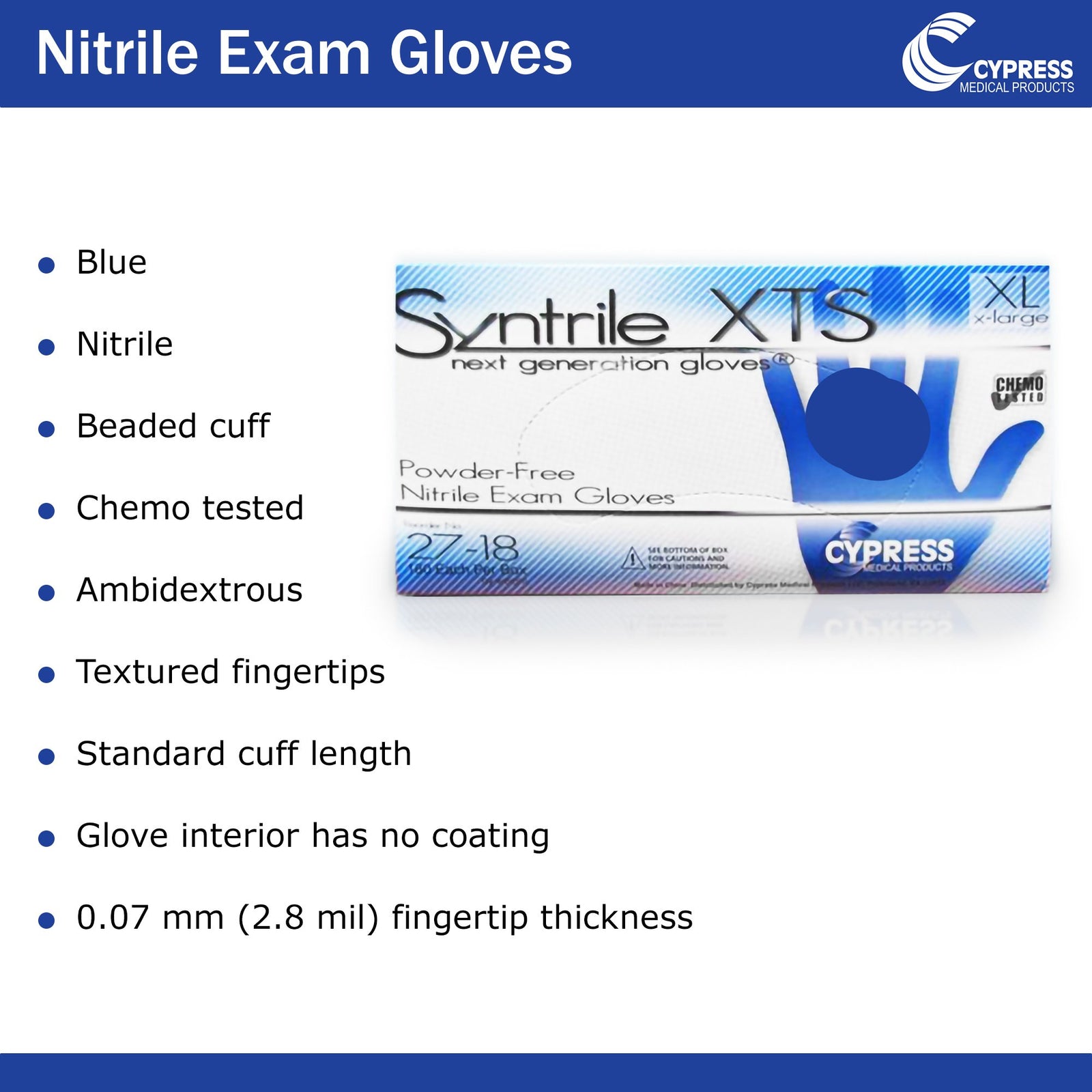 Syntrile XTS Exam Glove