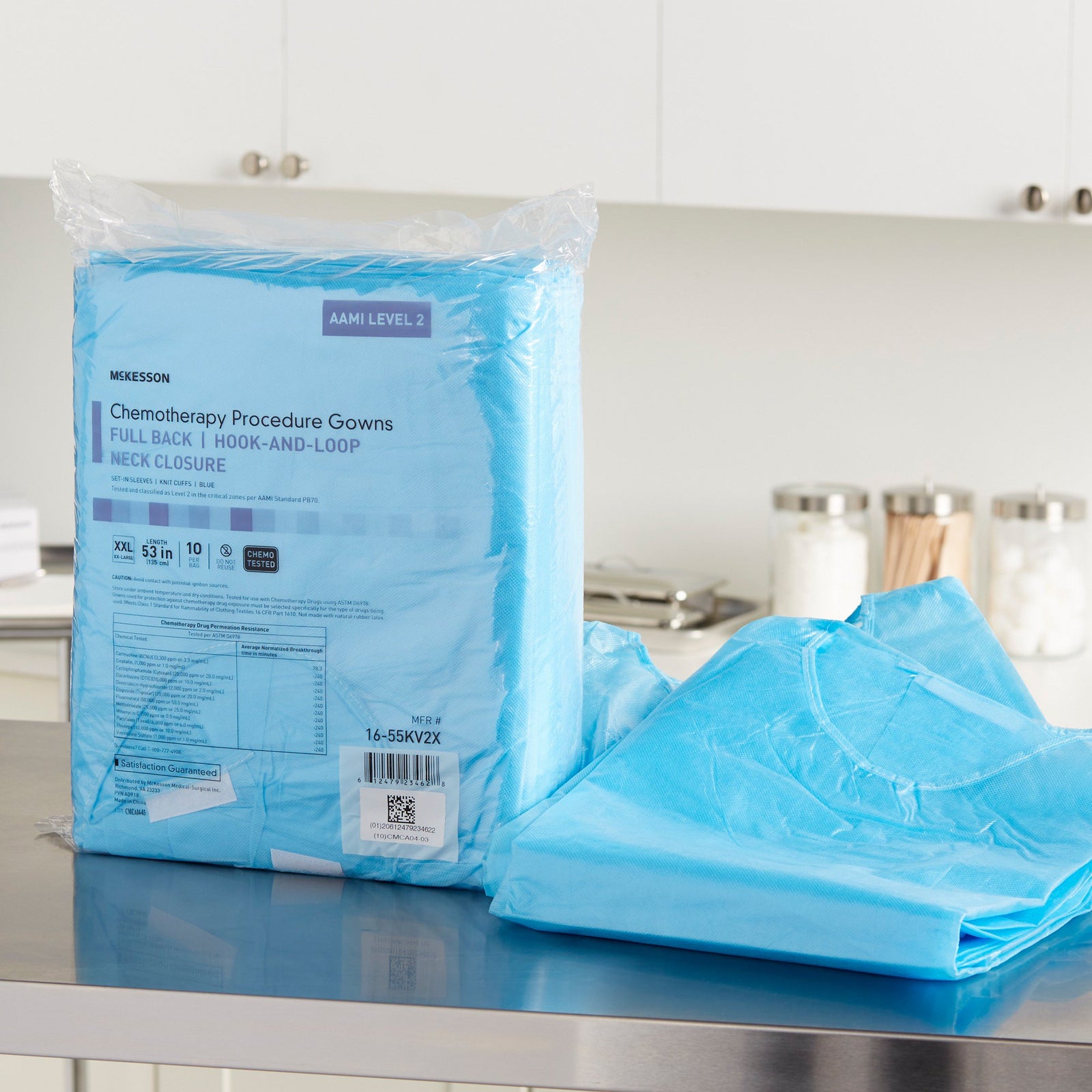 McKesson Chemotherapy Procedure Gown