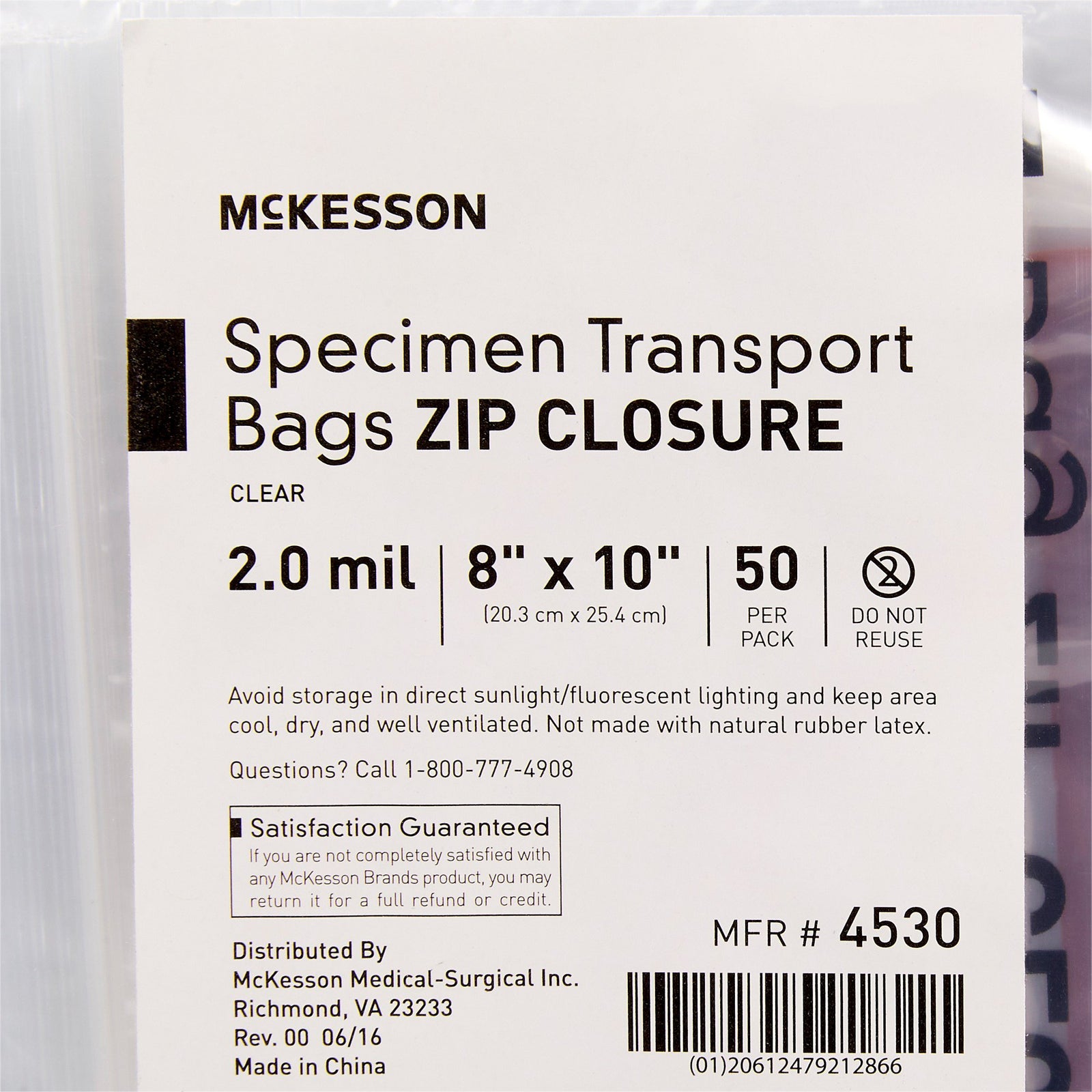 McKesson Specimen Transport Bag