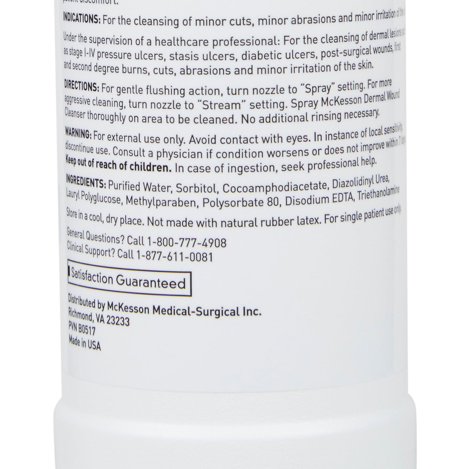 McKesson Dermal Wound Cleanser