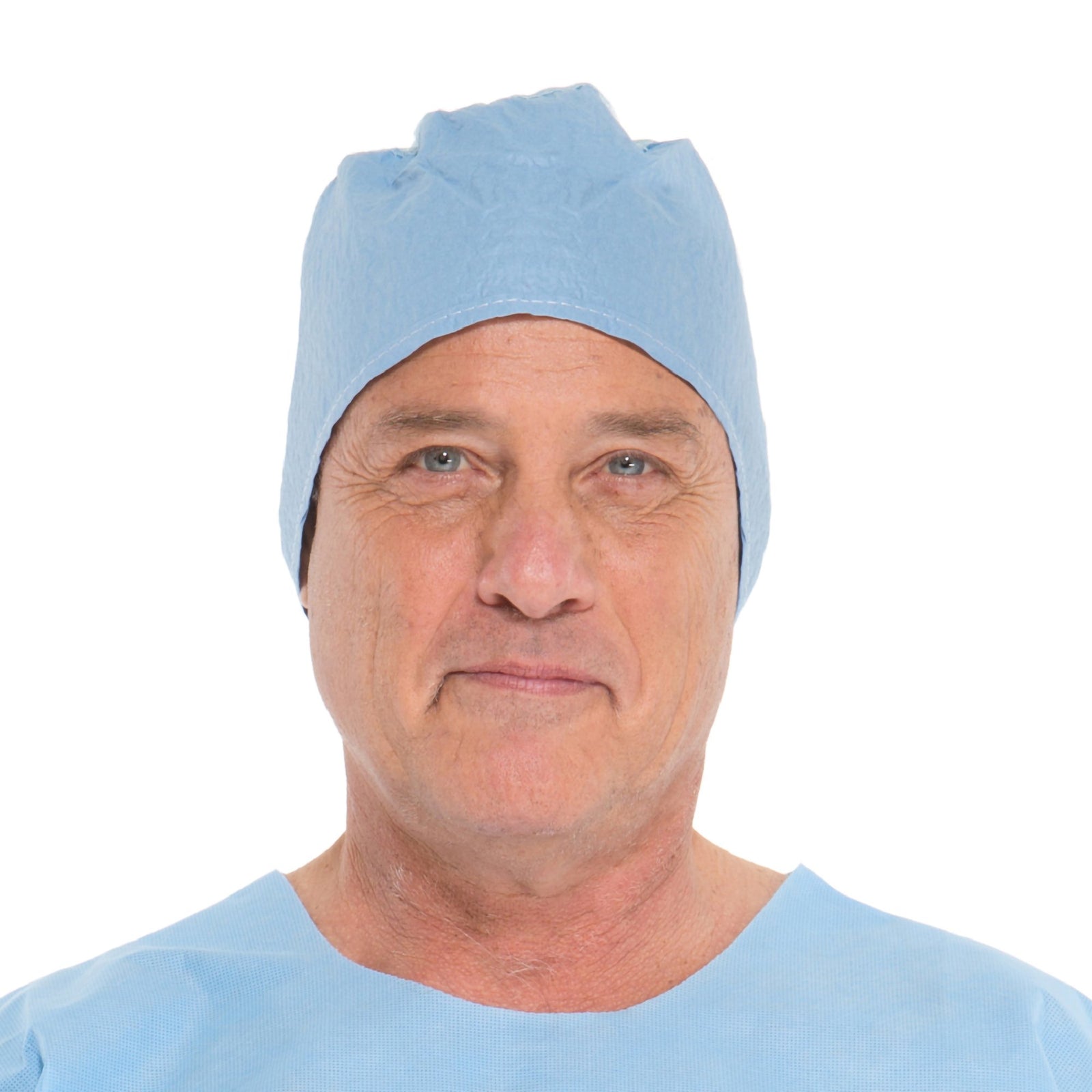 Surgeon Cap One Size Fits Most Blue Tie Closure