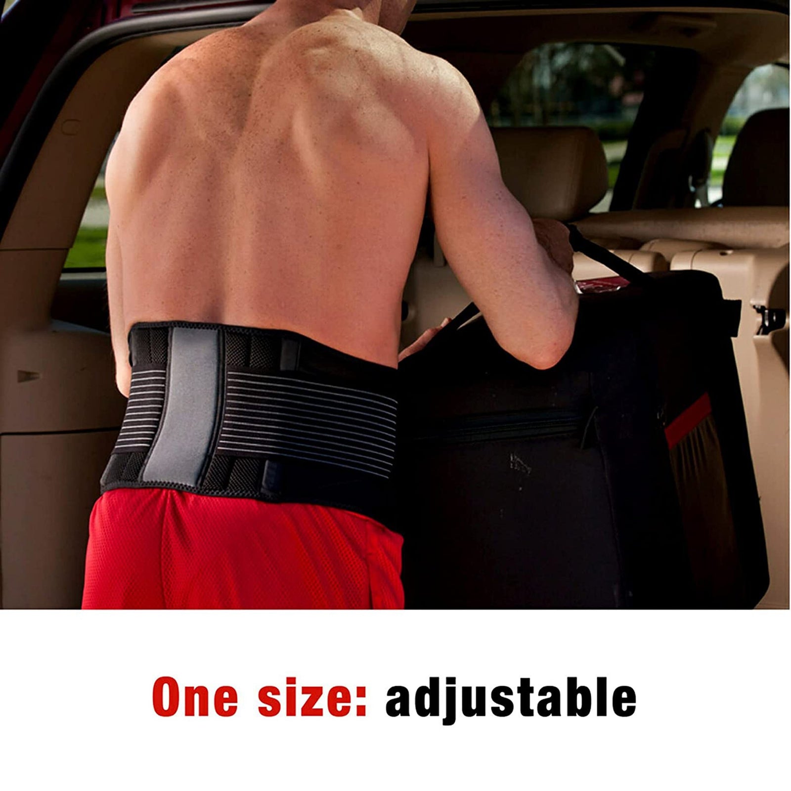3M Ace Back Brace, Adult, One Size Fits Most