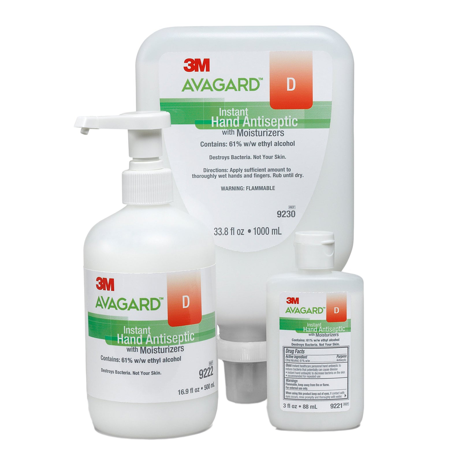 3M AVAGARD D Instant Hand Antiseptic with Moisturizers