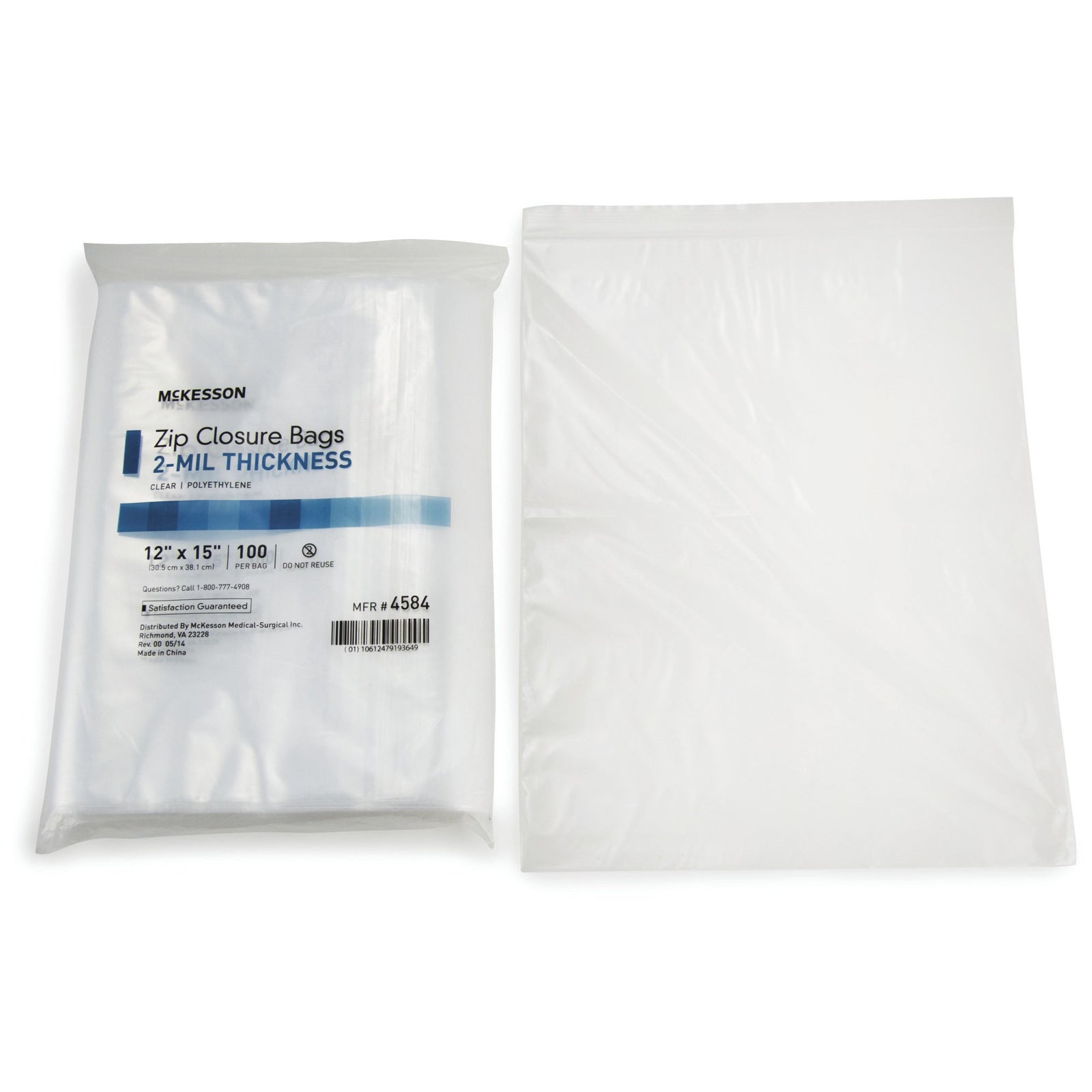 McKesson Reclosable Bag