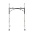McKesson Folding Walker Adjustable Height