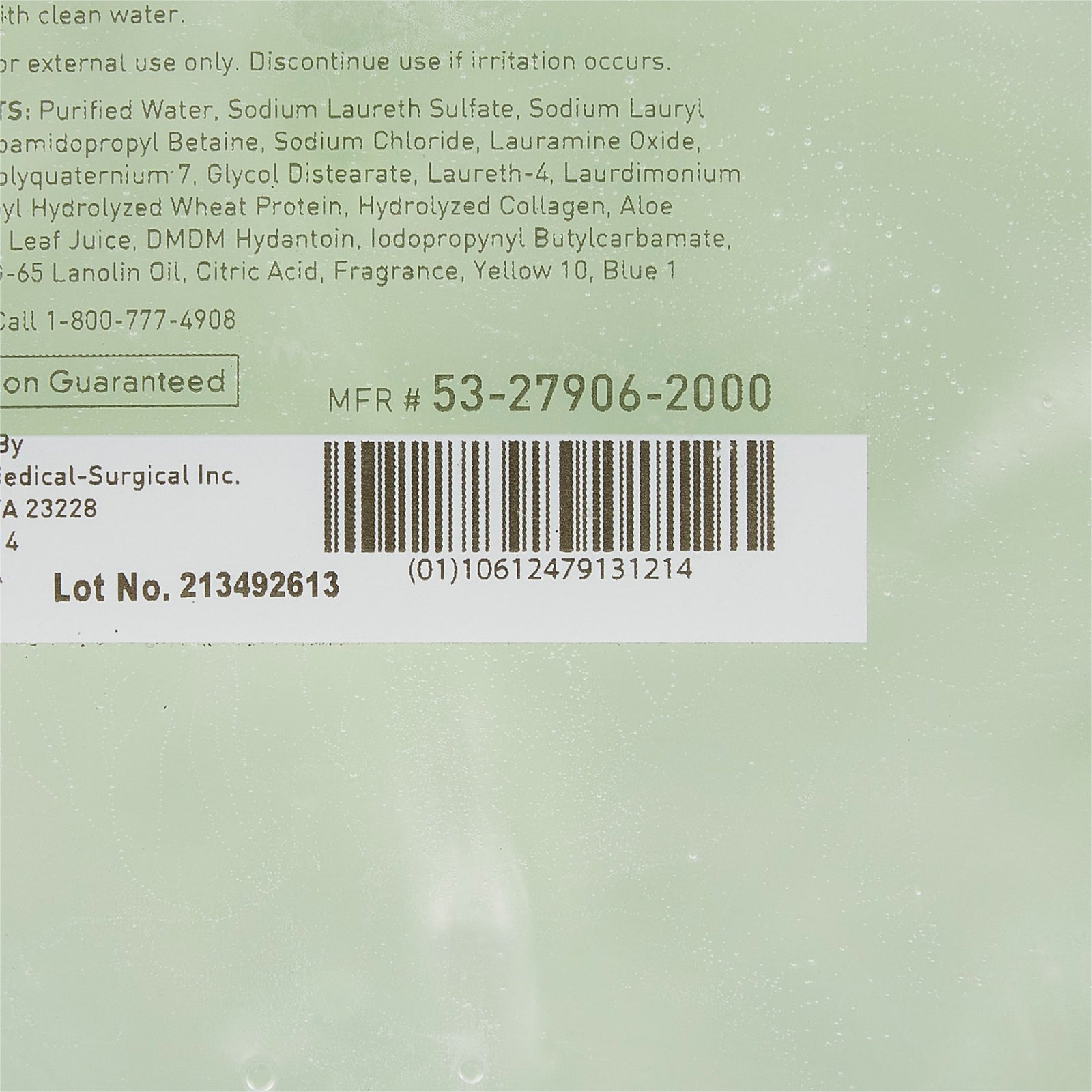 McKesson Shampoo And Body Wash