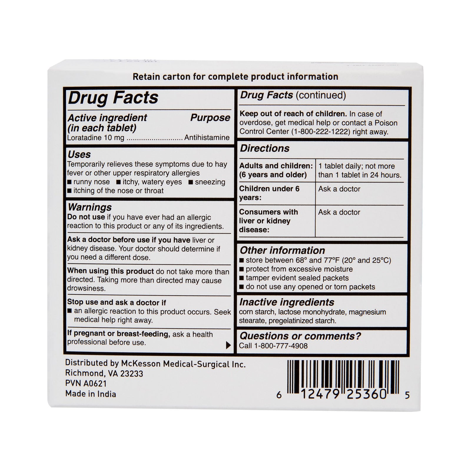 McKesson Allergy Relief