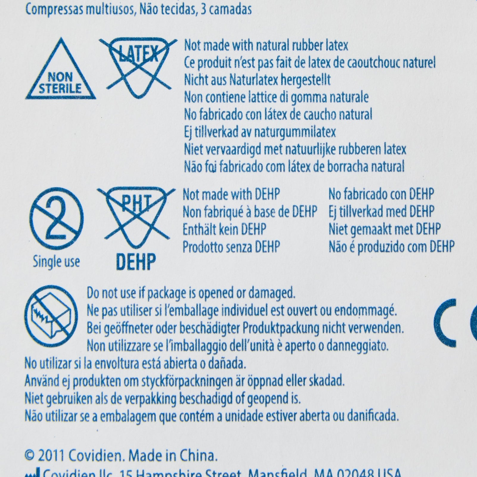 Curity Nonwoven Sponge