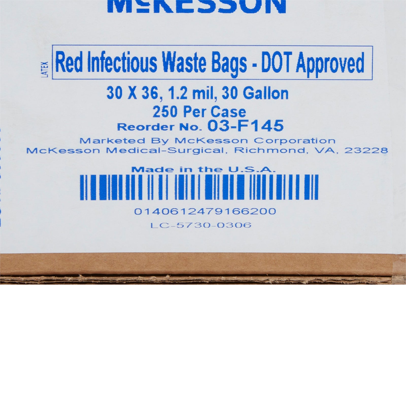 McKesson Infectious Waste Bag