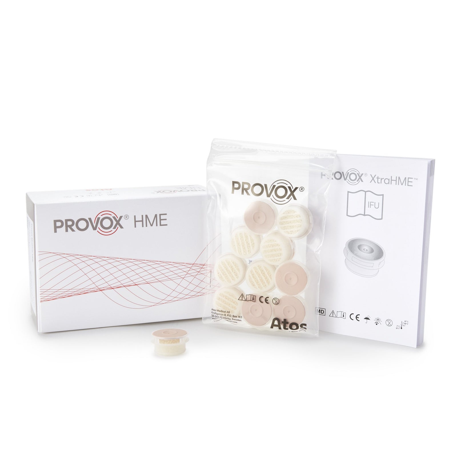 Provox XtraFlow HME Heat And Moisture Exchanger With Filter-Trach