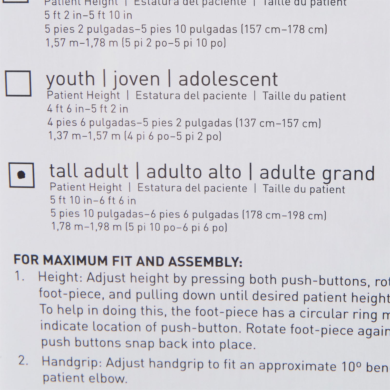 McKesson Underarm Crutches