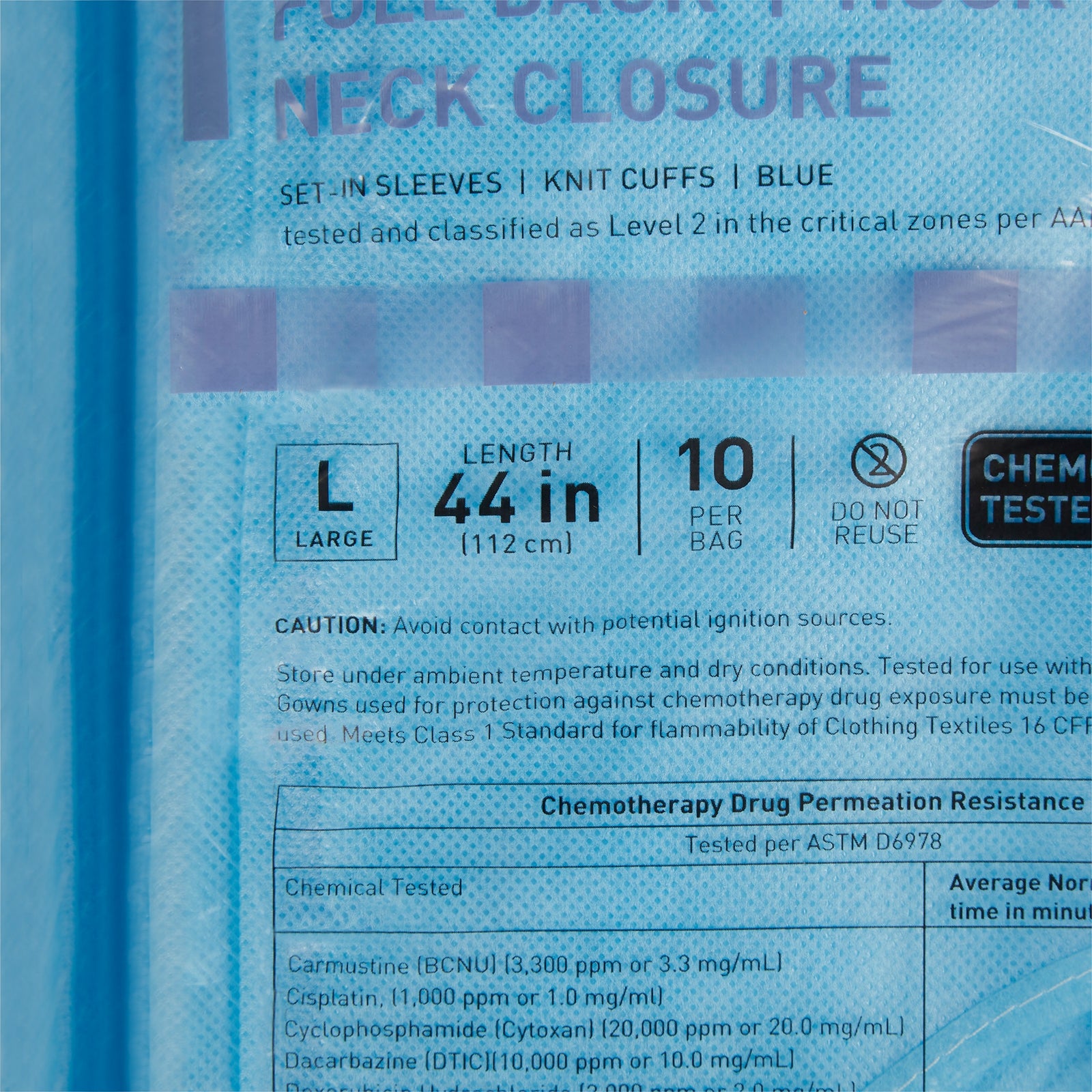 McKesson Chemotherapy Procedure Gown