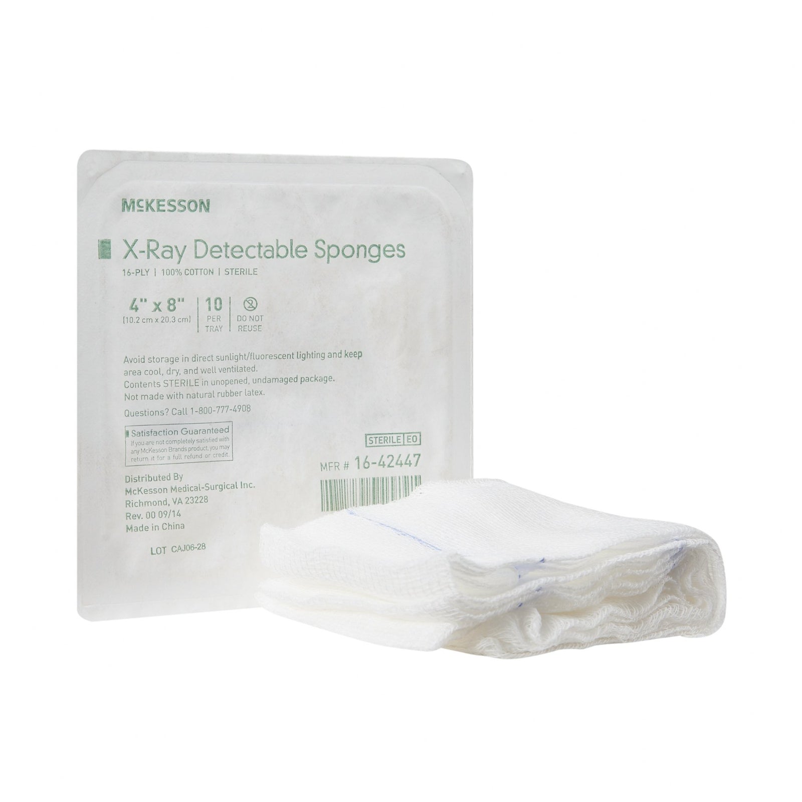 McKesson X-Ray Detectable Sponges