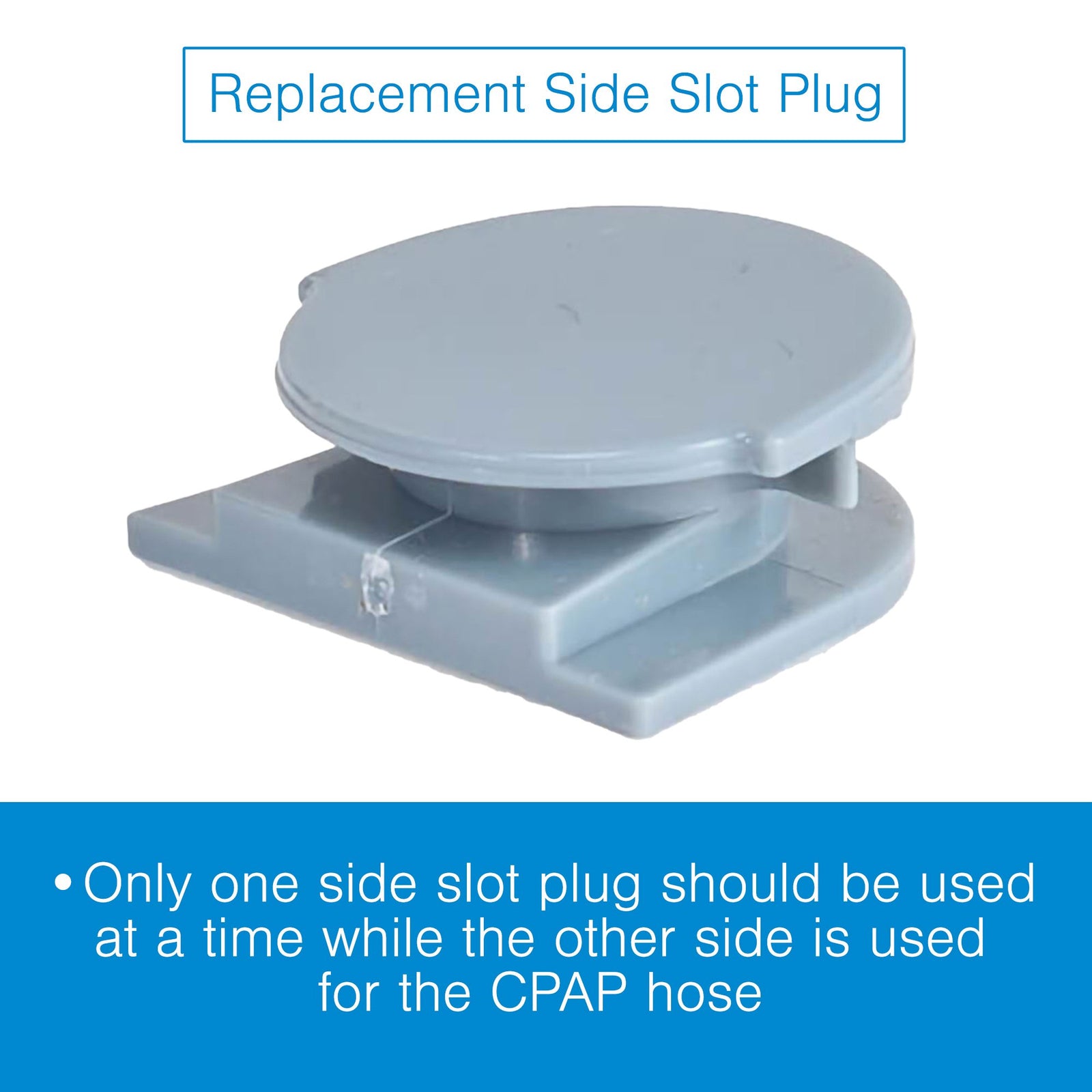SoClean Replacement Side Slot Plug