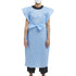 Patient Exam Gown X-Large Blue Disposable