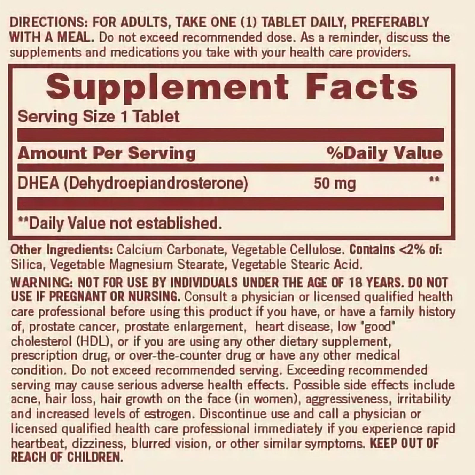 Sundown Naturals Dietary Supplement