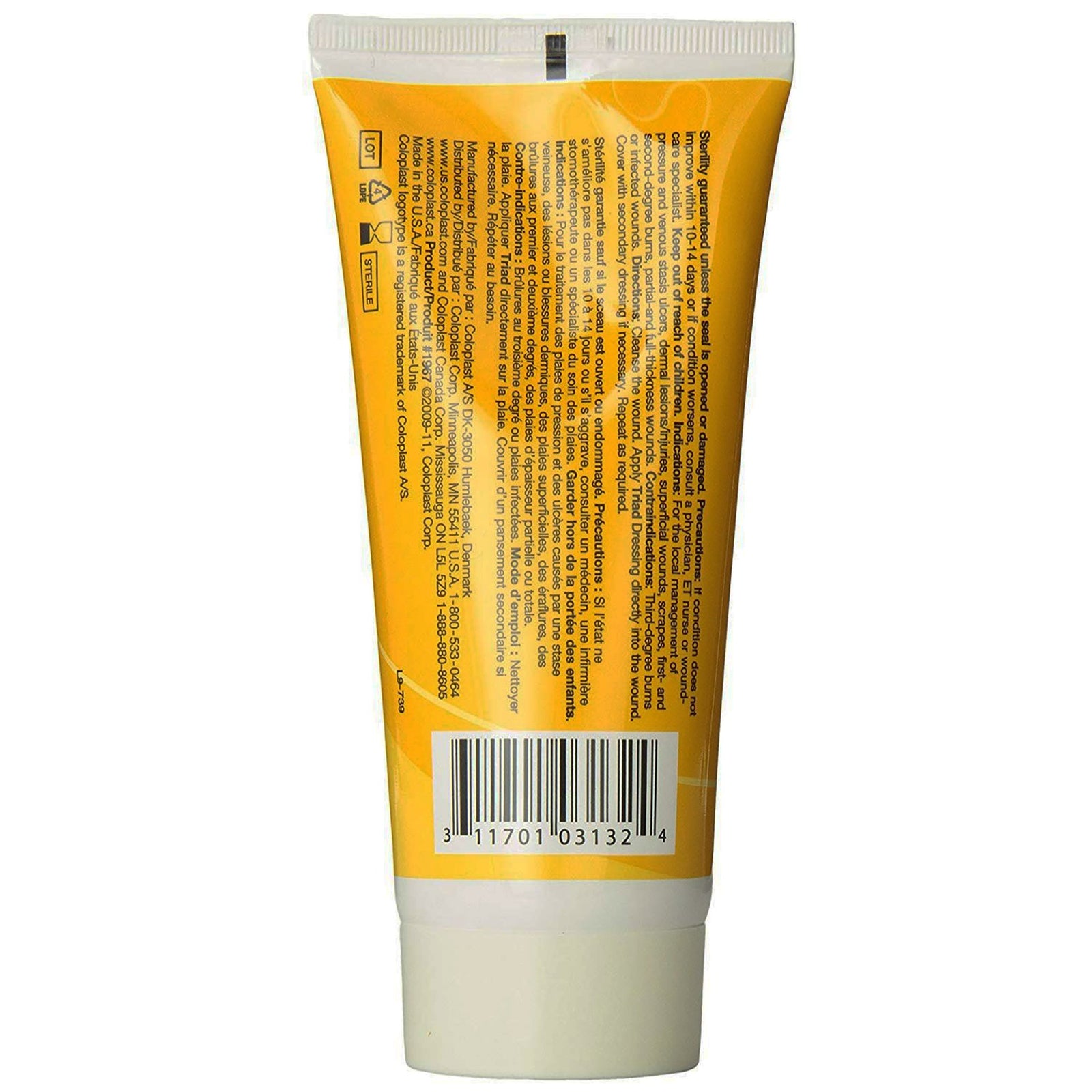 Triad Hydrophilic Wound Dressing Paste