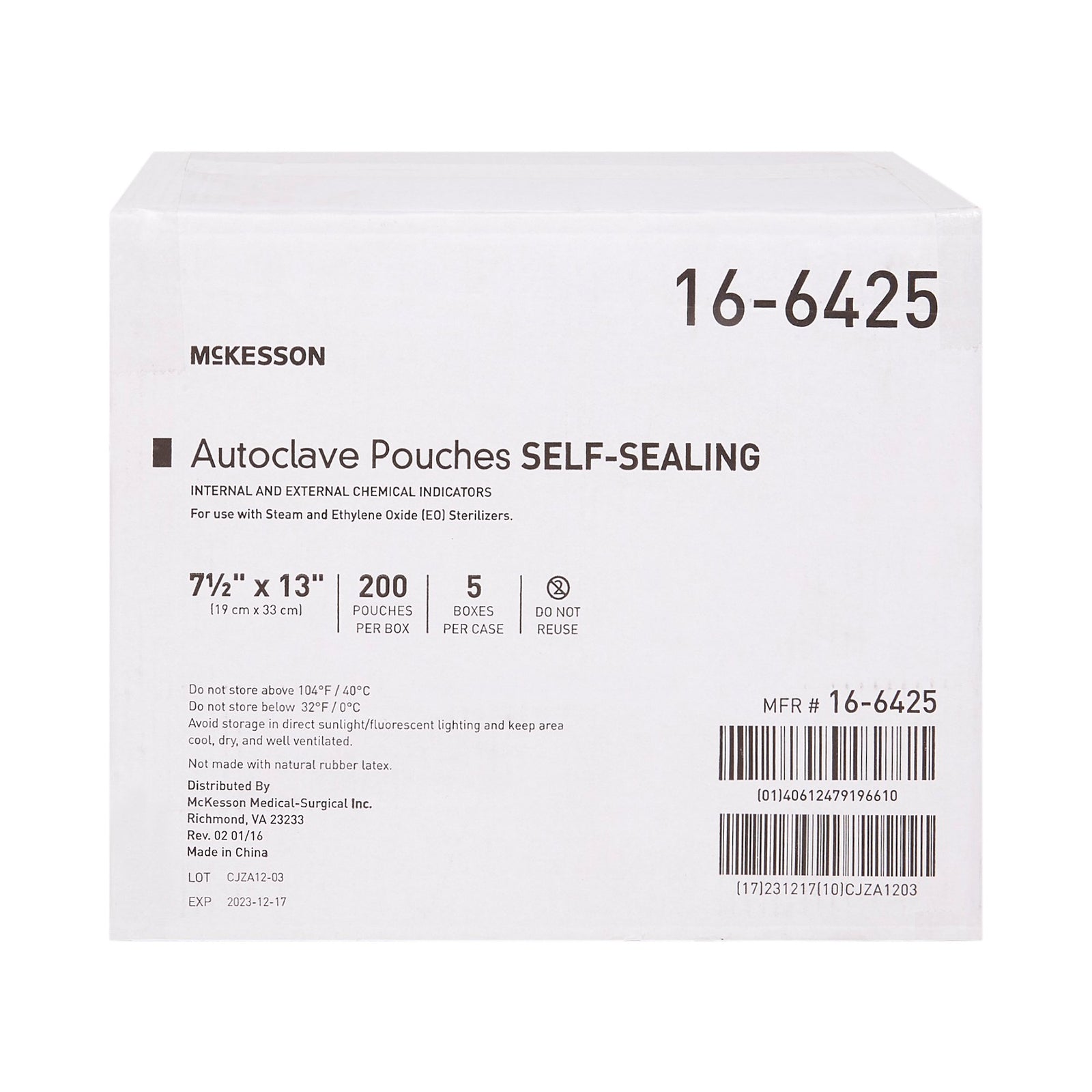 McKesson Sterilization Pouch