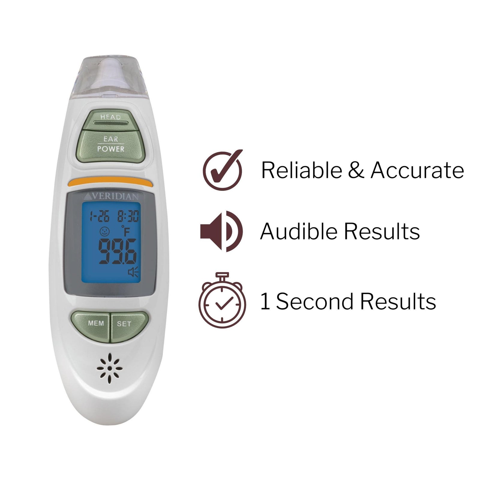Veridian Non-Contact Skin Surface Thermometer