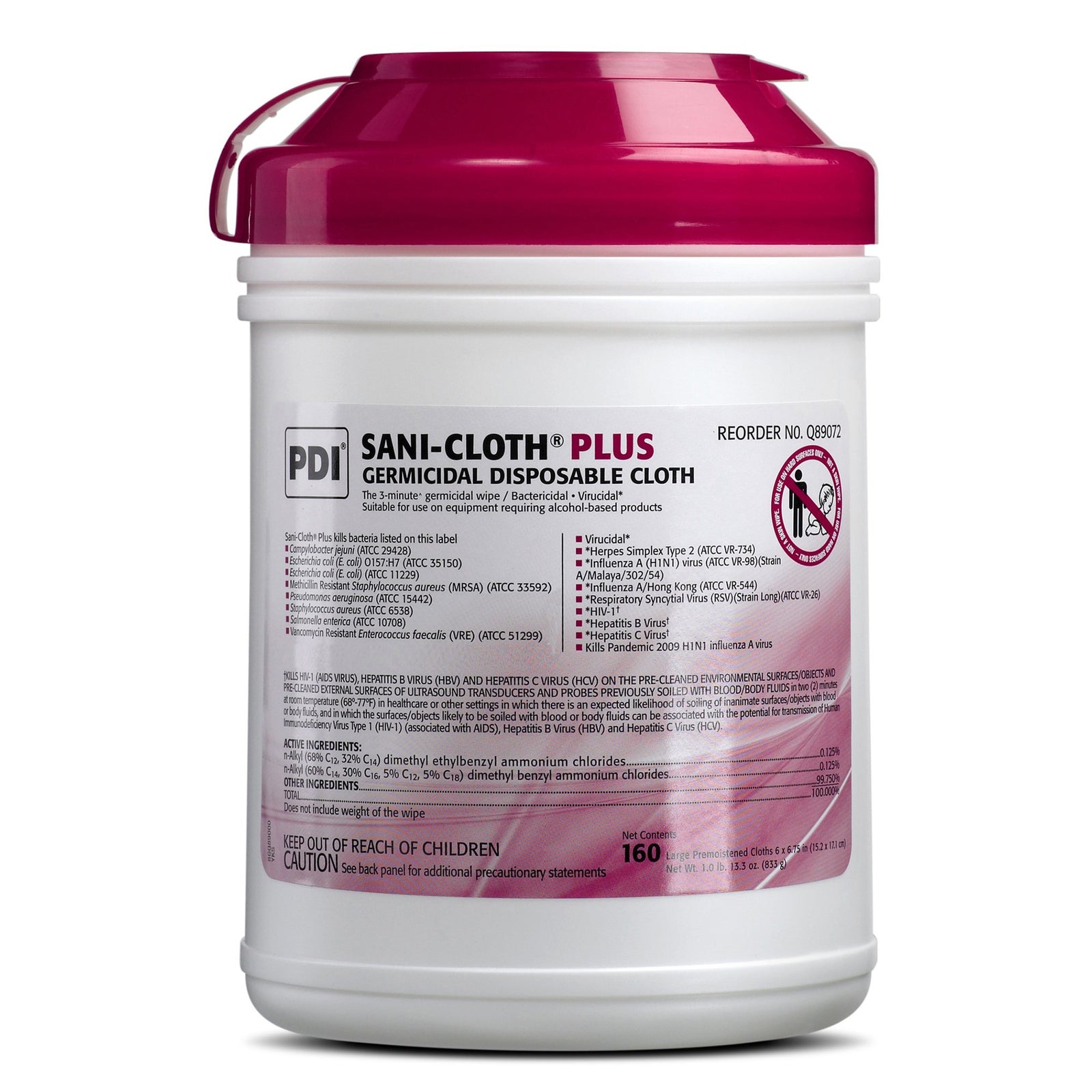 Sani-Cloth Plus Germicidal Disposable Cloth