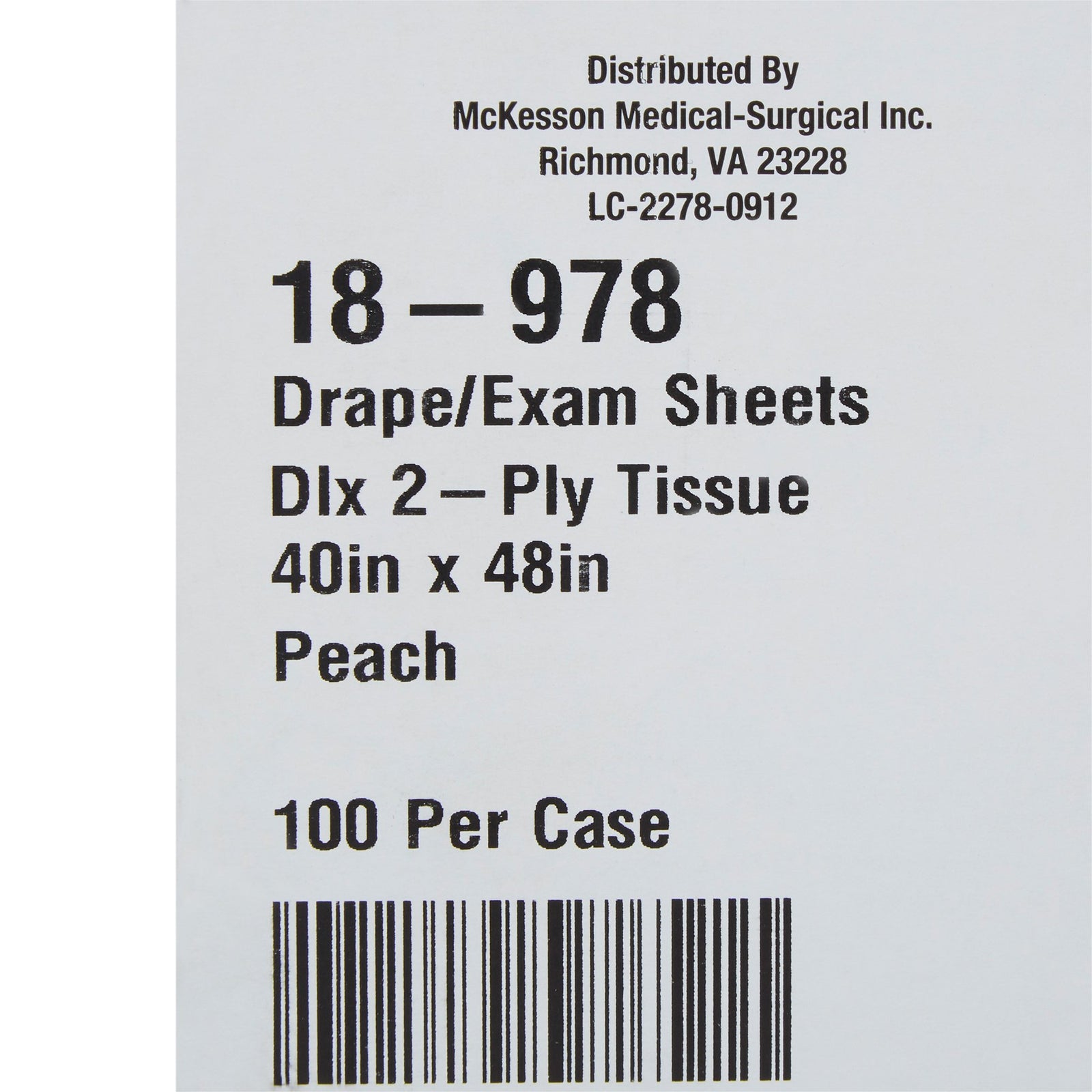 McKesson General Purpose Drape