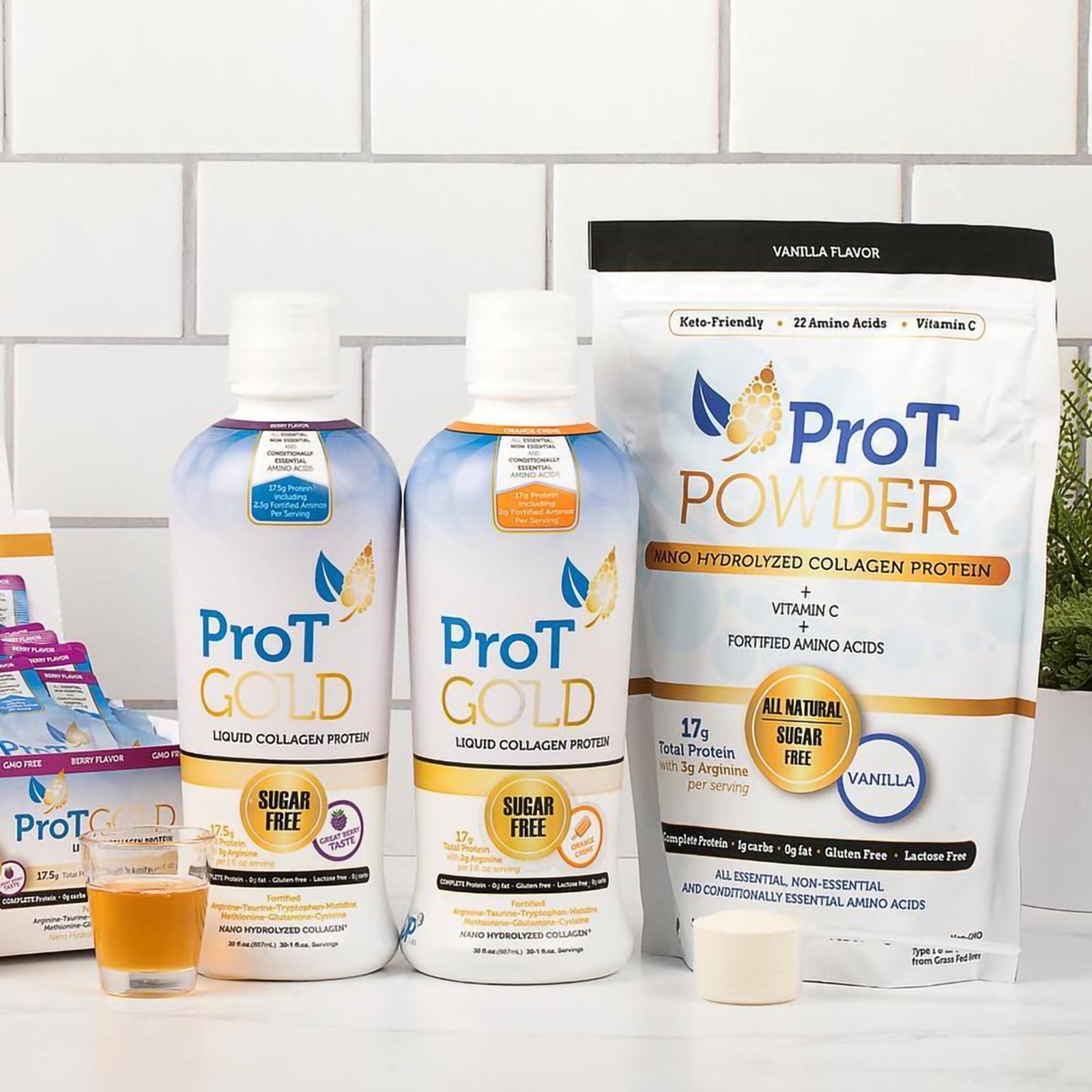 ProT Gold Berry Oral Protein Supplement, 30 oz. Bottle