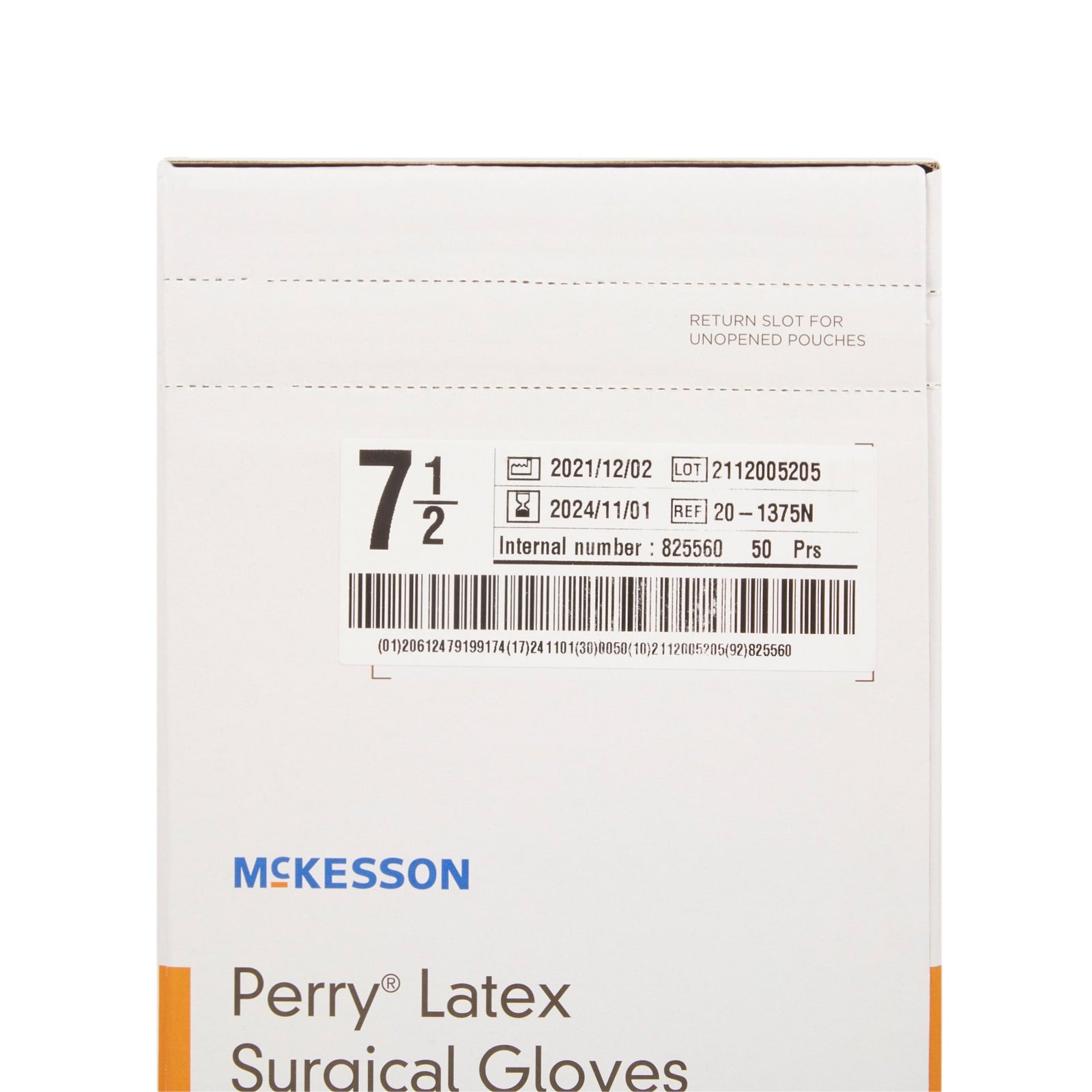 McKesson Perry Latex Standard Cuff Length Surgical Glove