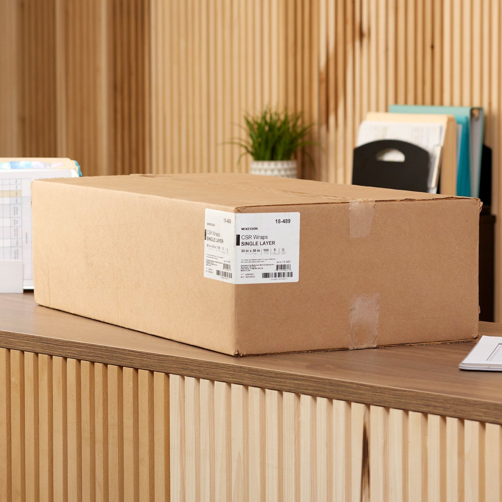 McKesson Single Layer Sterilization Wrap