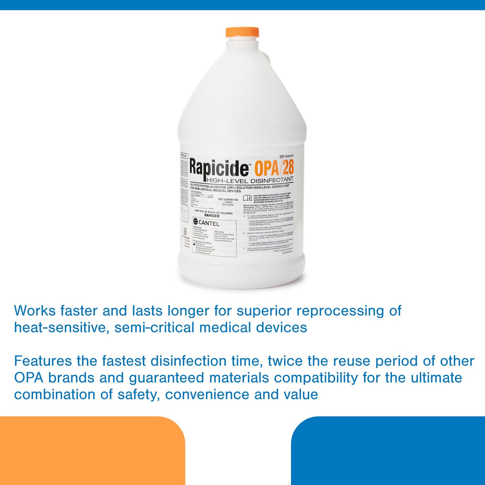 Rapicide OPA/28 Opa High-Level Disinfectant