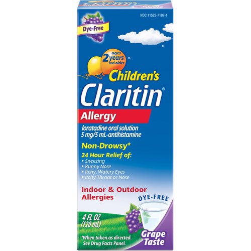 Children's Claritin® Loratadine Children's Allergy Relief, 4 oz. Bottle