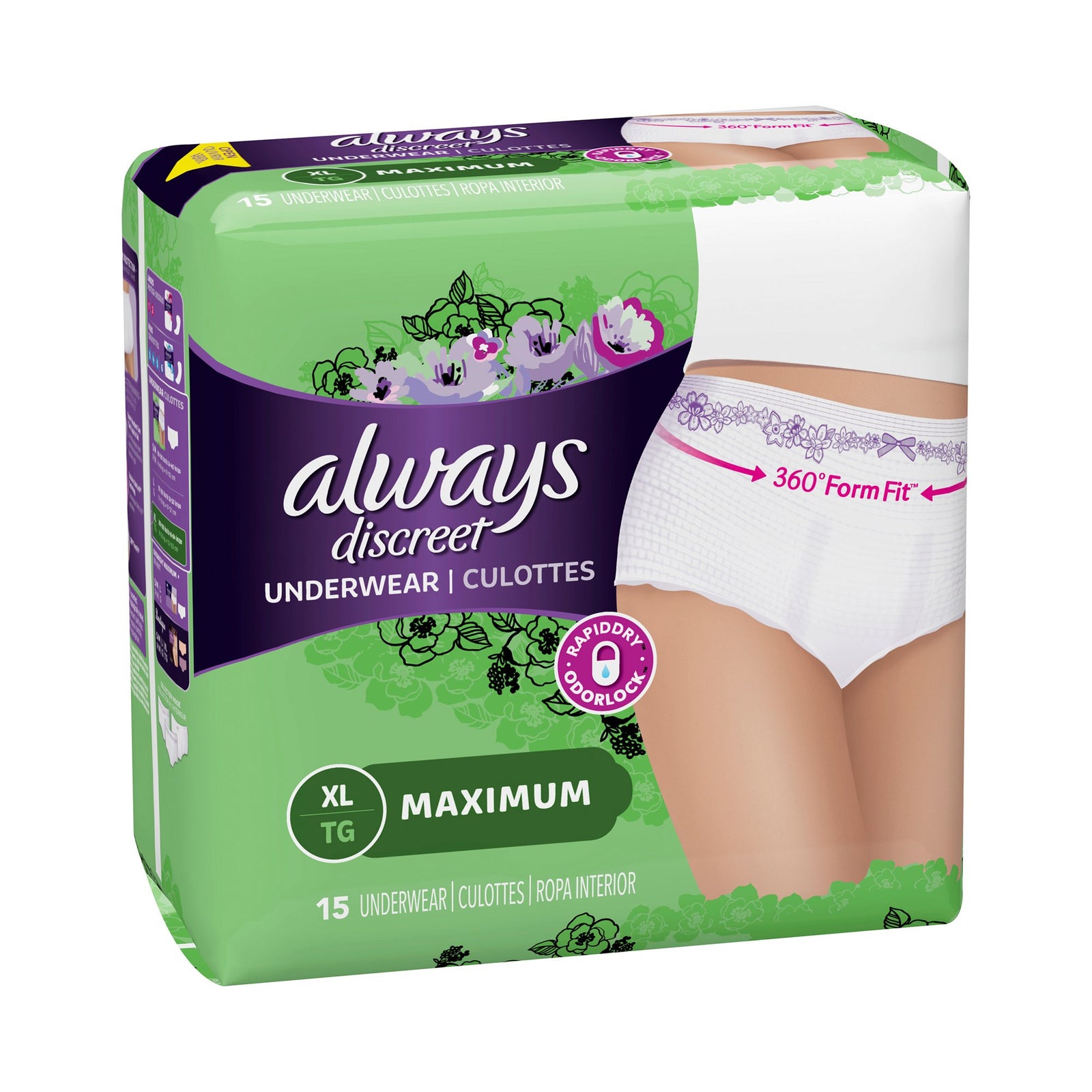 Always Discreet Underwear for Women