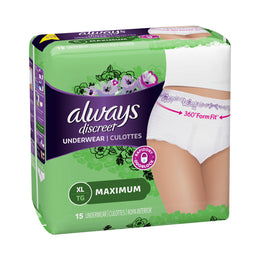 Always Discreet Underwear for Women