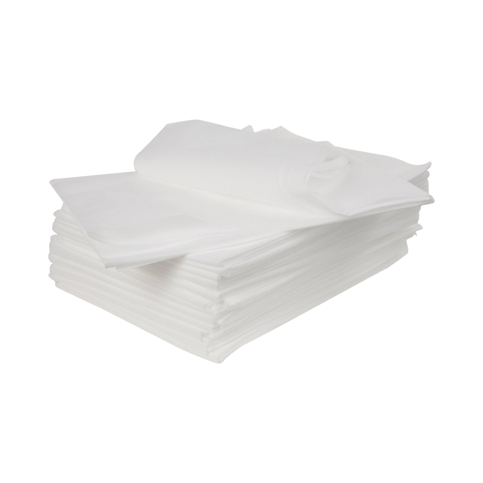 McKesson White Tissue/Poly Pillowcase